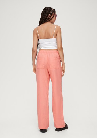 Loosefit Pantalon QS en rose