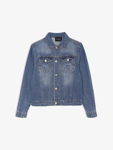 John Richmond Between-Season Jacket 'Denim' in Blue: front