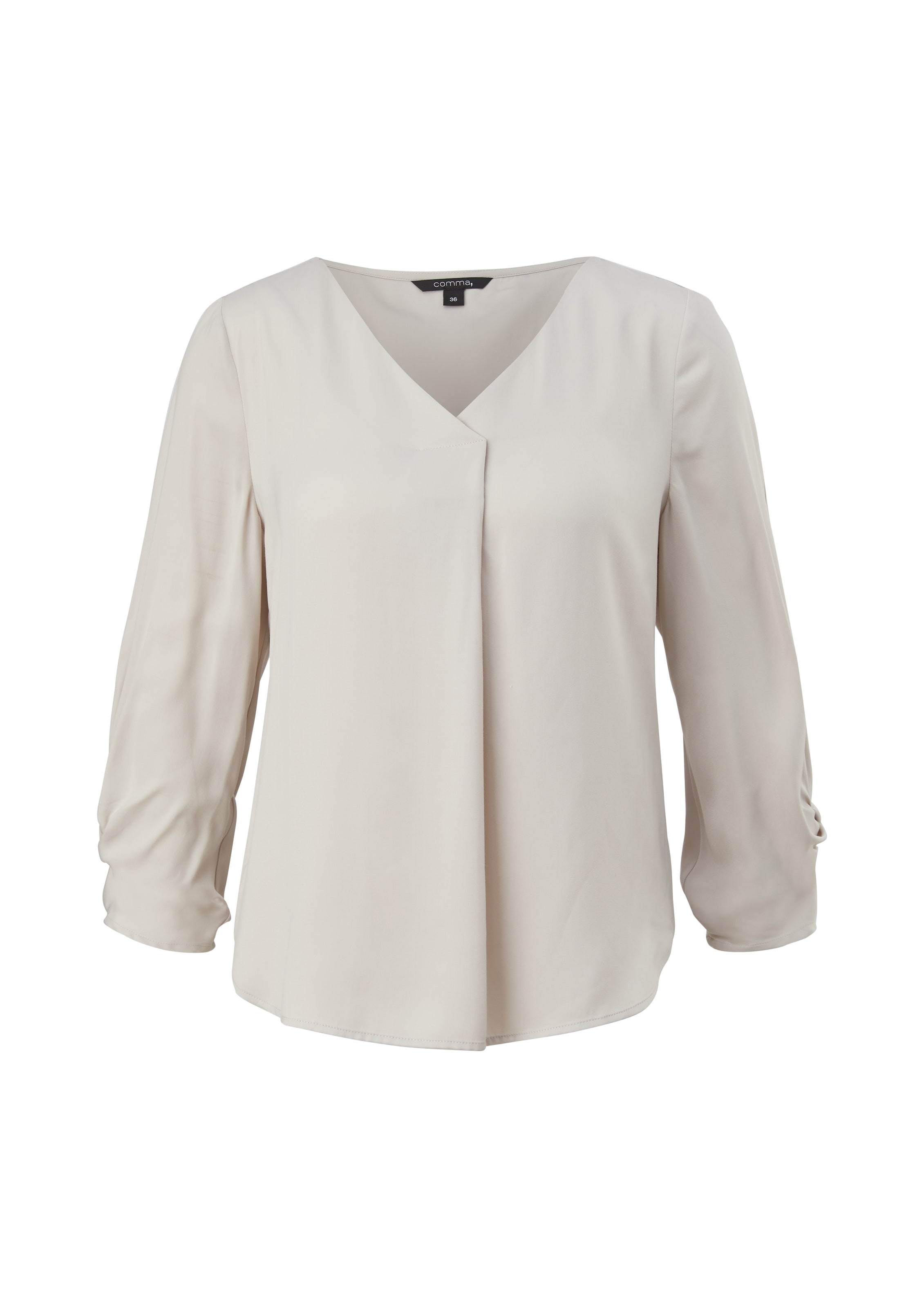 COMMA Blouse in Beige: front