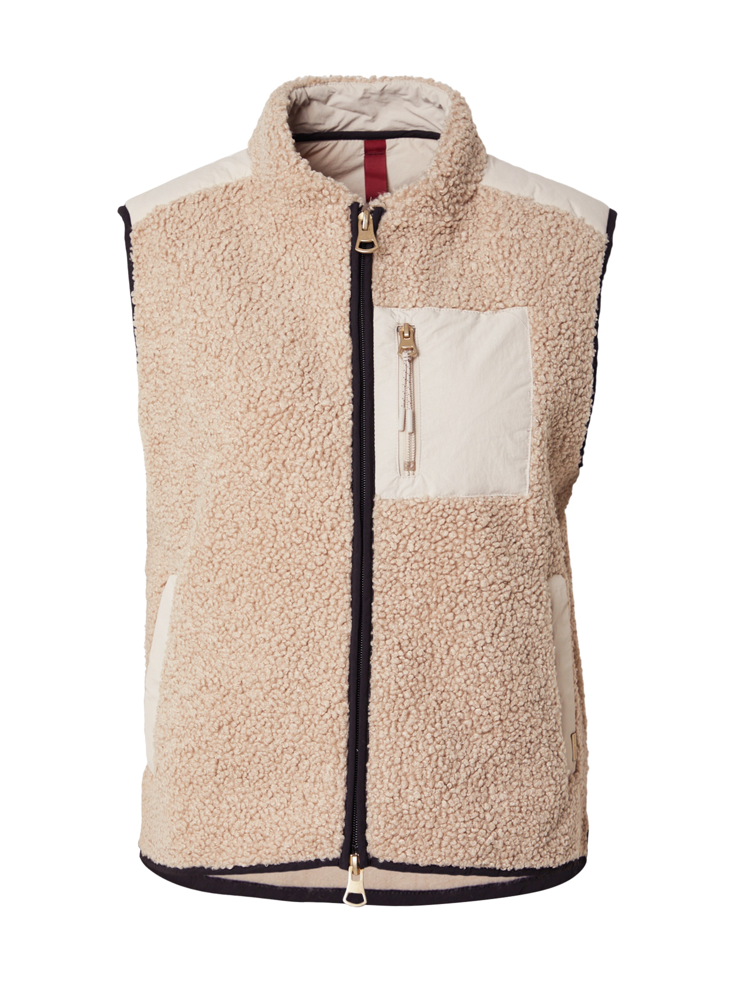 MOS MOSH - Chaleco 'MMRowe Eli' en beige: frente