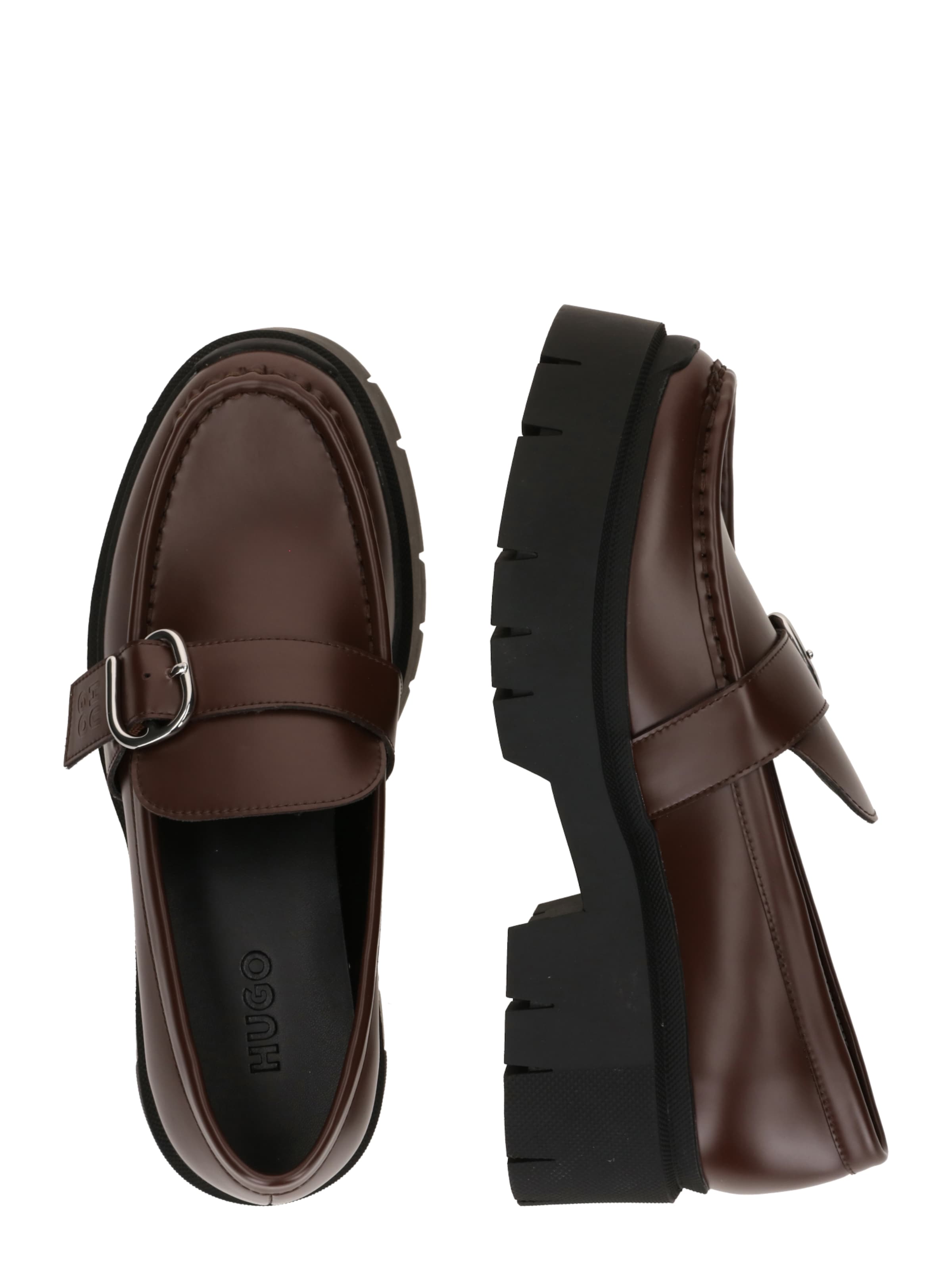 HUGO Шлепанцы 'Kris' в Коричневый