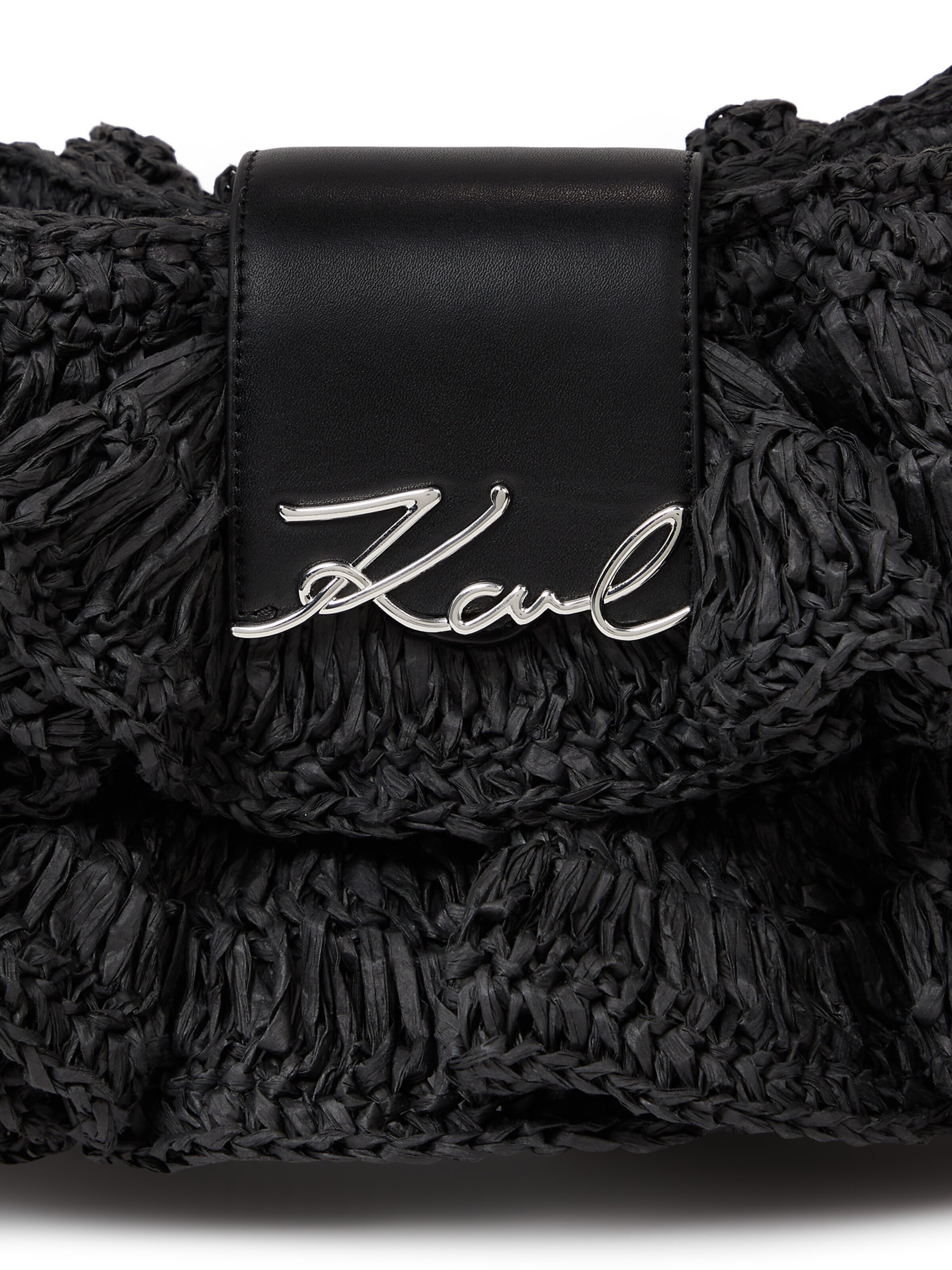 Karl Lagerfeld Torba na ramię w kolorze czarny