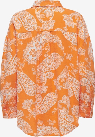 Camicia da donna 'CORINA' di ONLY in arancione