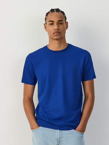 Next Shirt in Blue: front