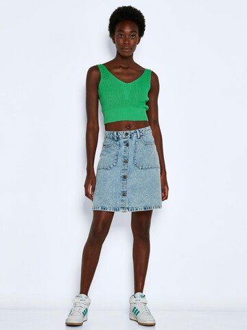Noisy may Knitted top 'SARA' in Green