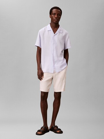 Calvin Klein Jeans Regular Cargo trousers in Beige