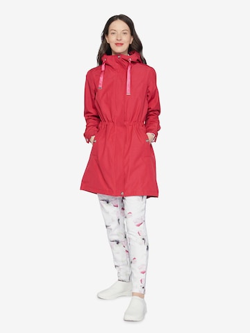 LUHTA Пальто в спортивном стиле 'Heinsalmi' в Красный