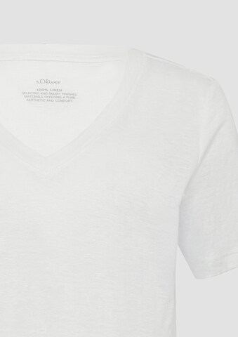 T-shirt s.Oliver en blanc