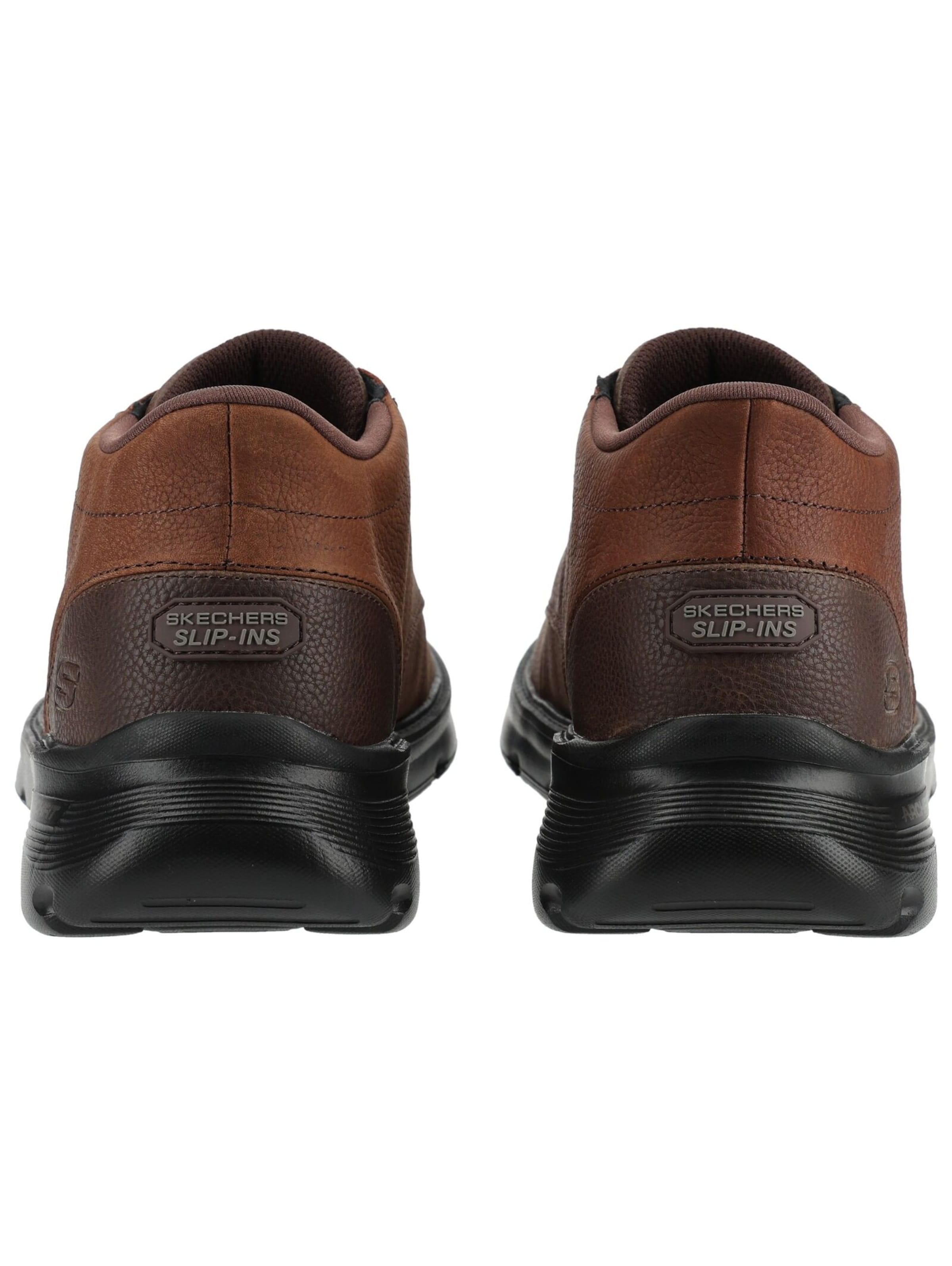 SKECHERS Athletic lace-up shoe 'Arch Fit Garza - Ridley' in Brown