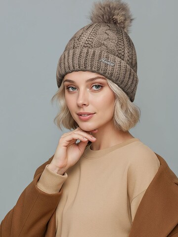 Neverless Beanie '1980' in Beige