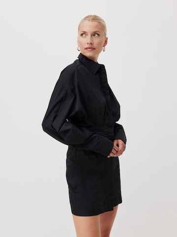 LeGer by Lena Gercke Shirt Dress 'Aylin' in Black