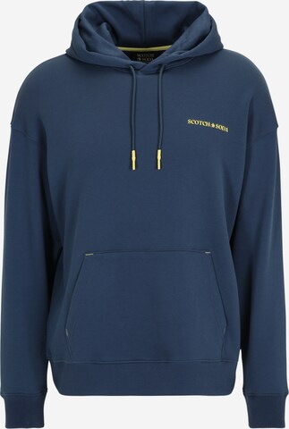 SCOTCH & SODA Sweatshirt in Blauw: voorkant