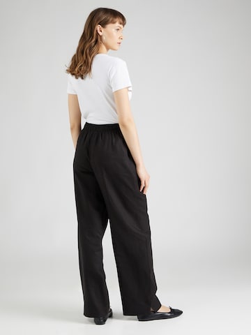 Y.A.S Loose fit Pants 'FLAXY' in Black