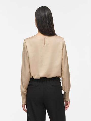 VILA Blouse 'Viellette' in Beige