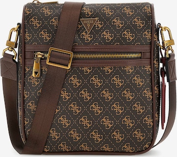 GUESS Umhängetasche 'Milano' in Braun: Vorderseite