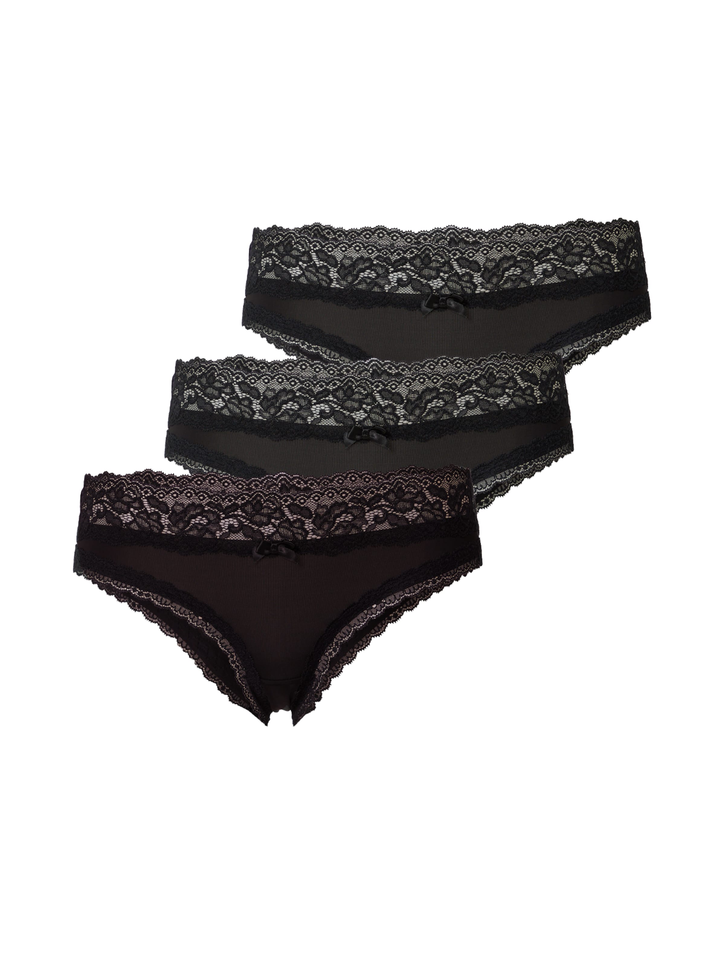 Hunkemöller Slip 'Dakota' in Black: front
