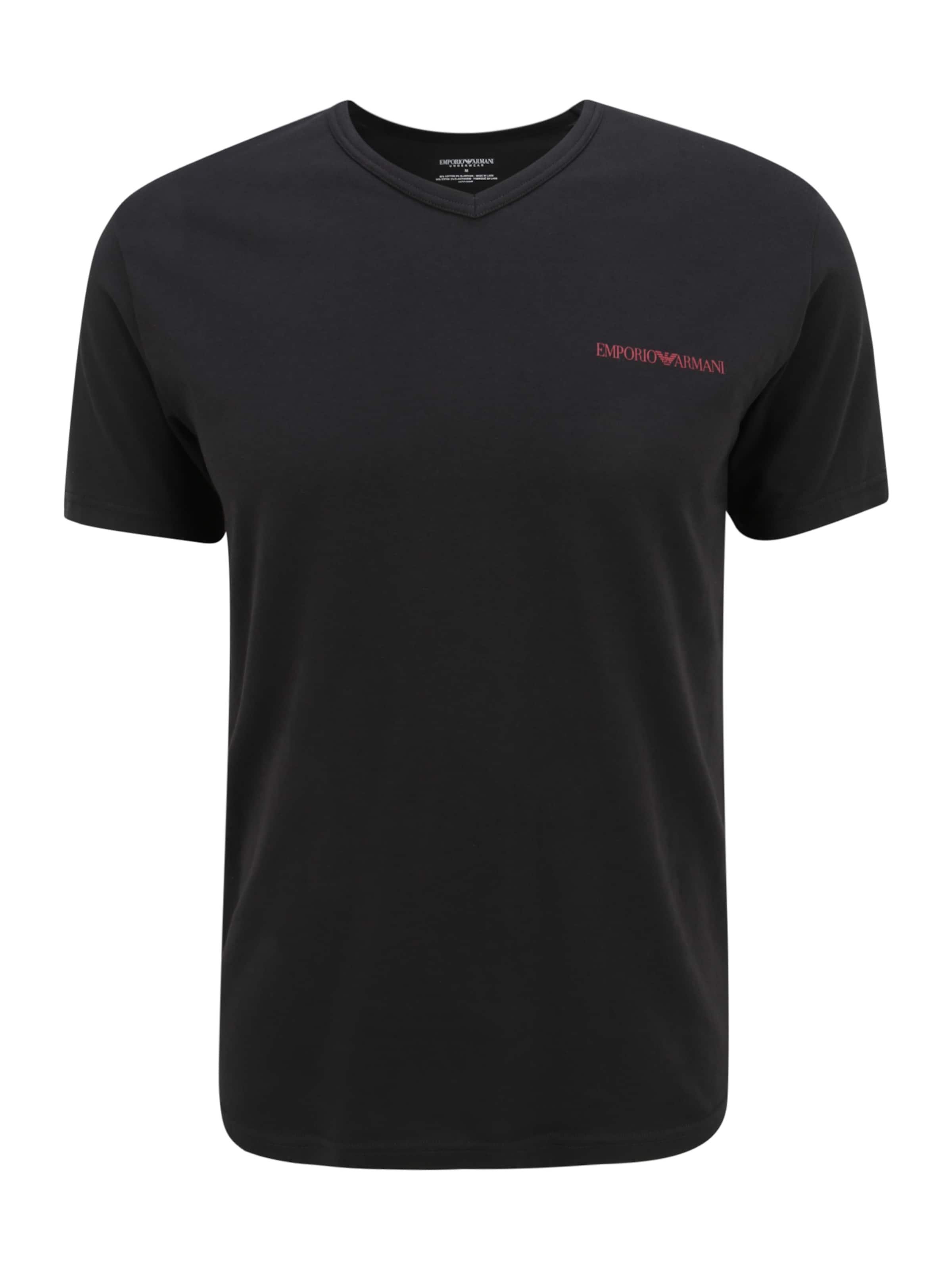 Shirts et polos T-Shirt Emporio Armani en Bourgogne, Noir 