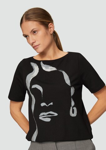 T-shirt s.Oliver BLACK LABEL en noir