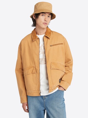 Veste mi-saison TIMBERLAND en marron : devant