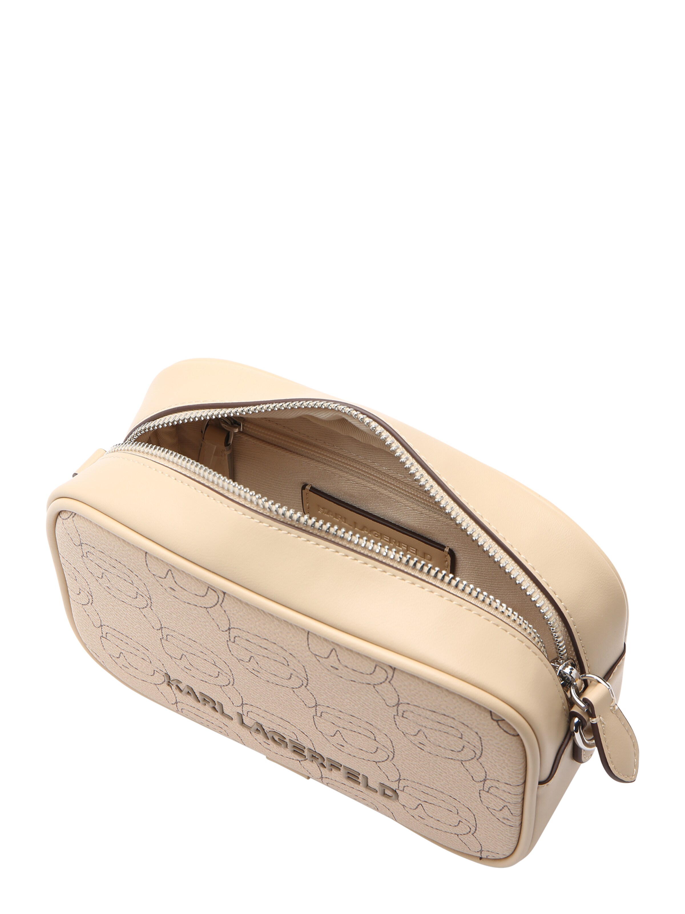 Karl Lagerfeld Skuldertaske 'IKON' i beige