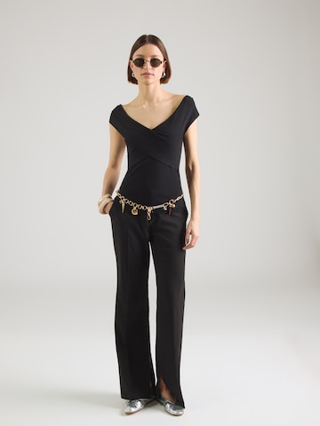 juoda VERO MODA Megzta palaidinė be rankovių 'VMBEVERLY'