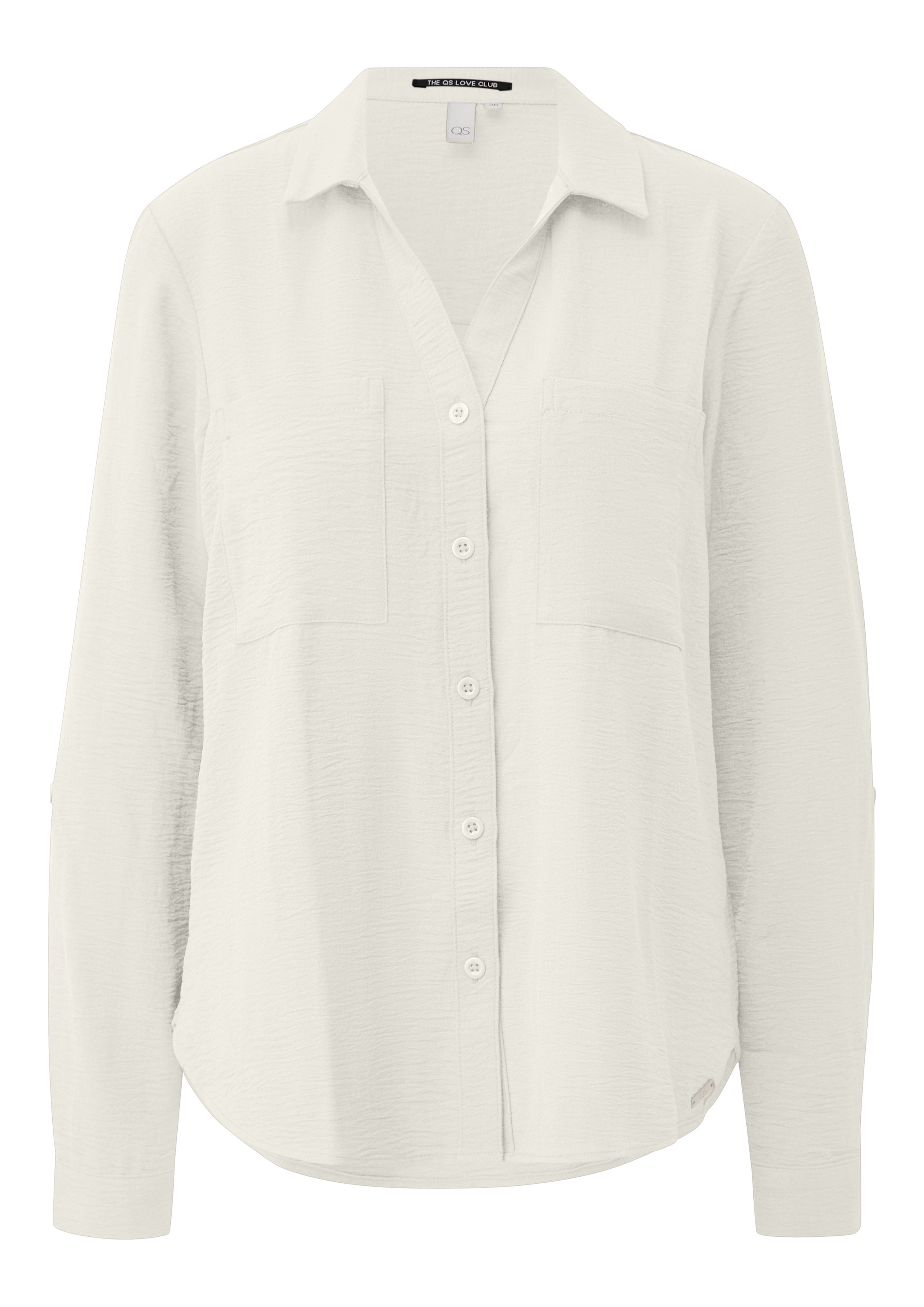 bēšs QS Blūze: no priekšpuses