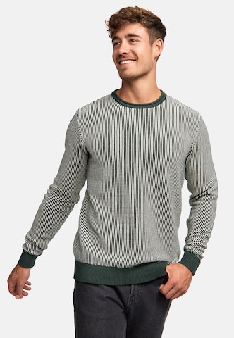INDICODE JEANS Trui 'League' in Groen