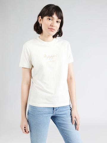 NAPAPIJRI Paita 'S-BARYTE' värissä valkoinen: etupuoli