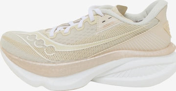Chaussure de course 'ENDORPHIN AZURA' saucony en beige : devant