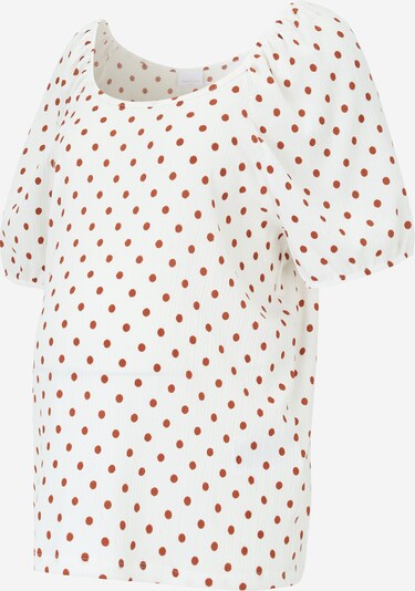 Mamalicious Curve Shirt in Auburn / White, Item view