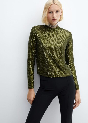 MANGO Shirt 'Xlenjuel' in Groen