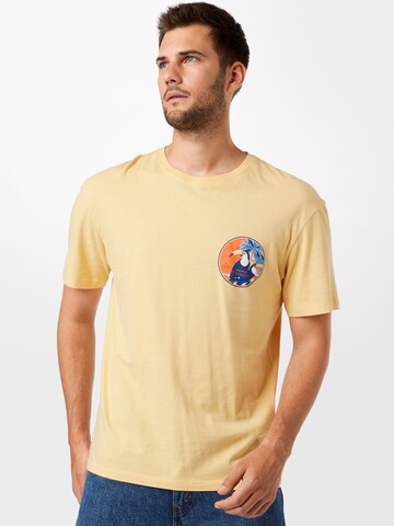 JACK & JONES T-Shirt in Gelb: predná strana
