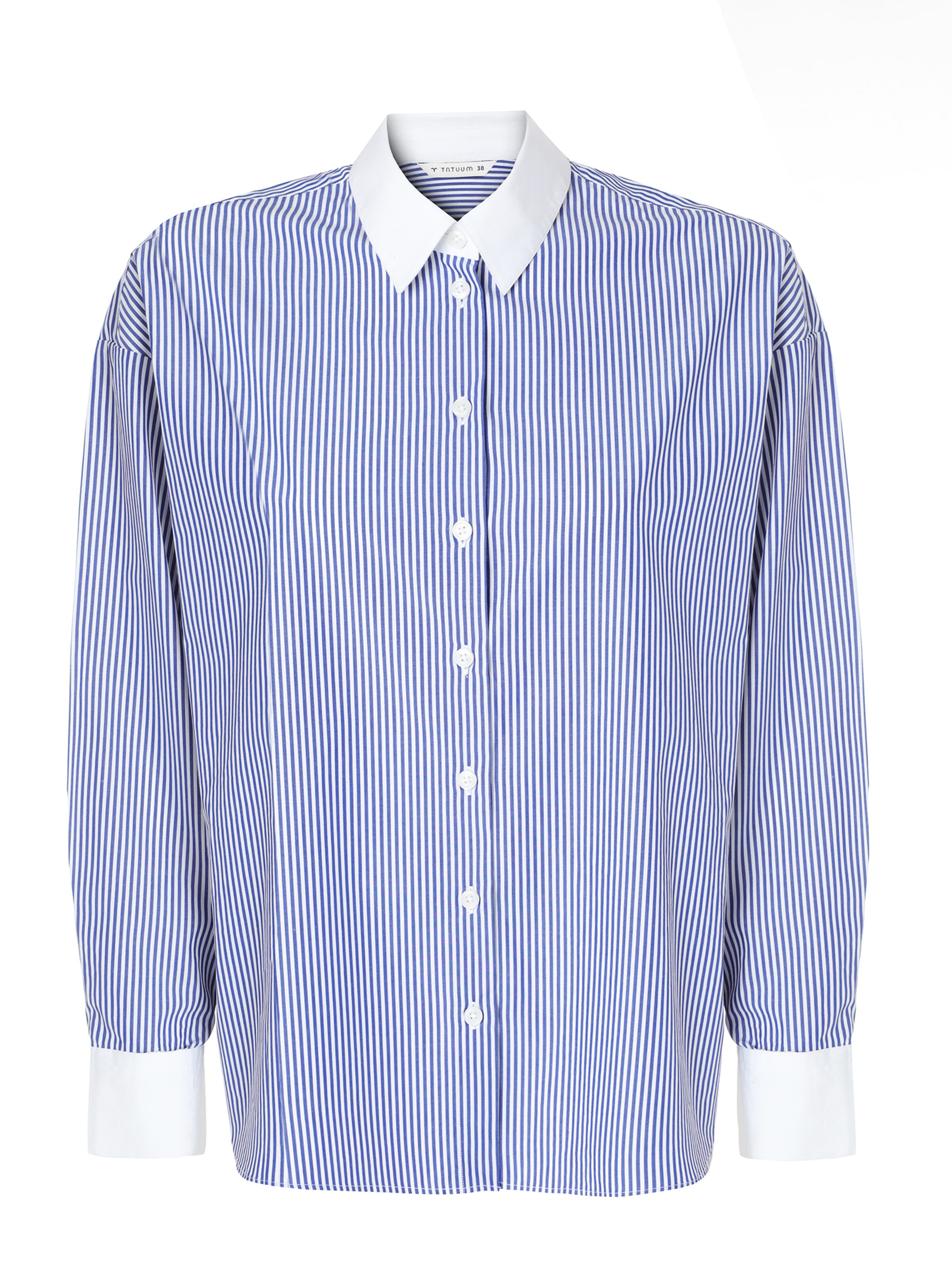 TATUUM Blouse 'Manhattan' in Blue: front