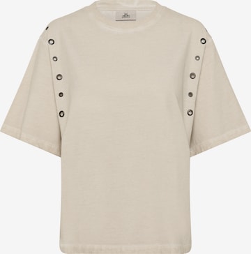 KAREN BY SIMONSEN T- Shirt in Beige: Vorderseite
