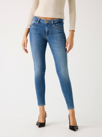 GUESS Skinny Jeans in Blue: front
