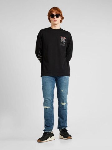 HUGO Sweatshirt 'Deaside' in Black