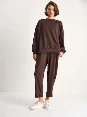 Tuta da jogging di Bianco Lucci in marrone