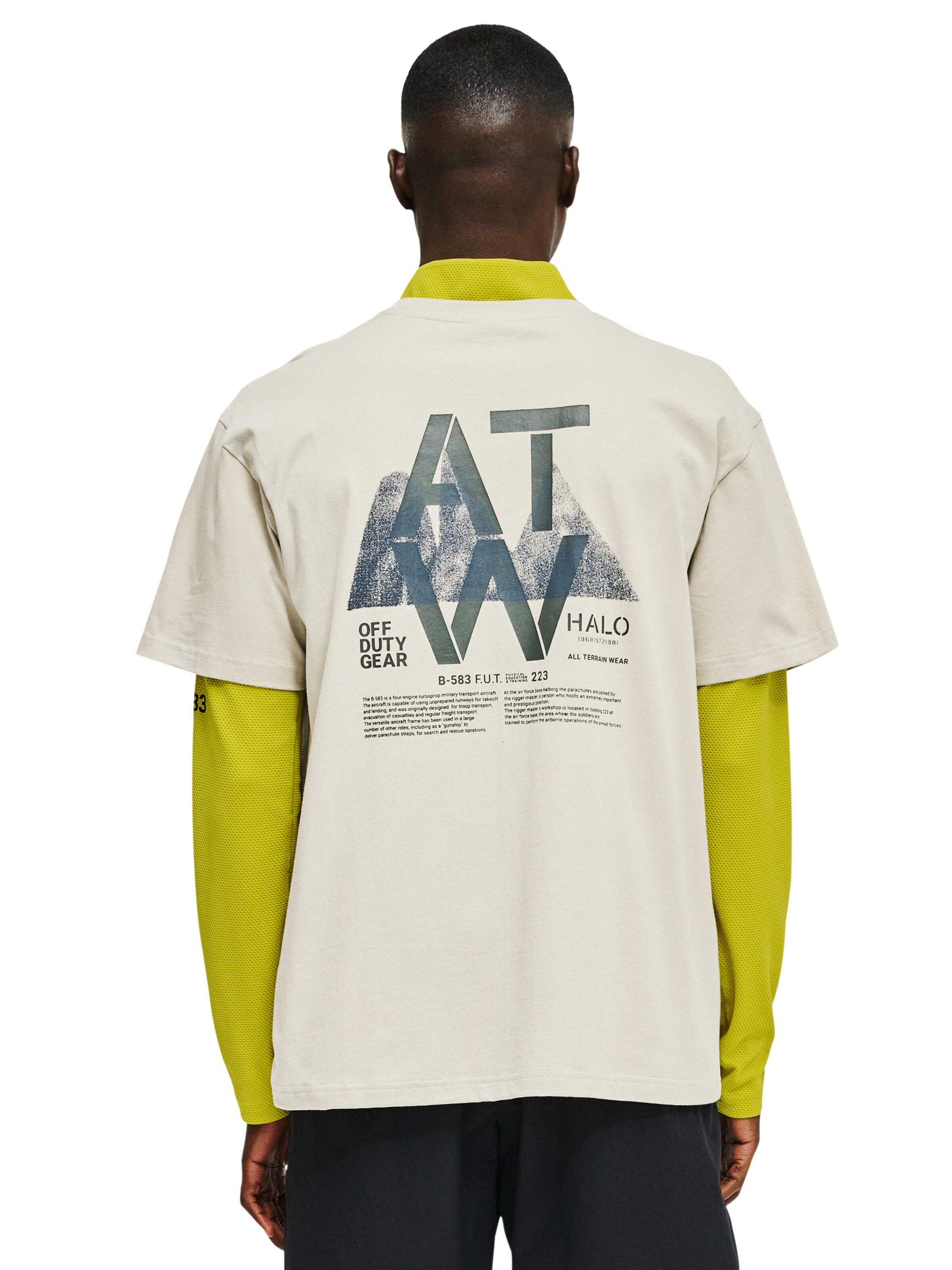 T-Shirt HALO en beige