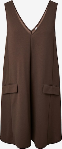 Robe 'YASMalea' YAS en marron : devant