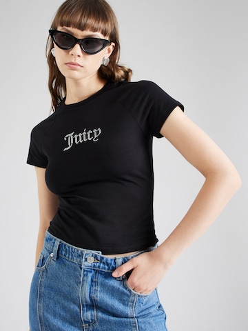 Juicy Couture T-shirt i svart: framsida