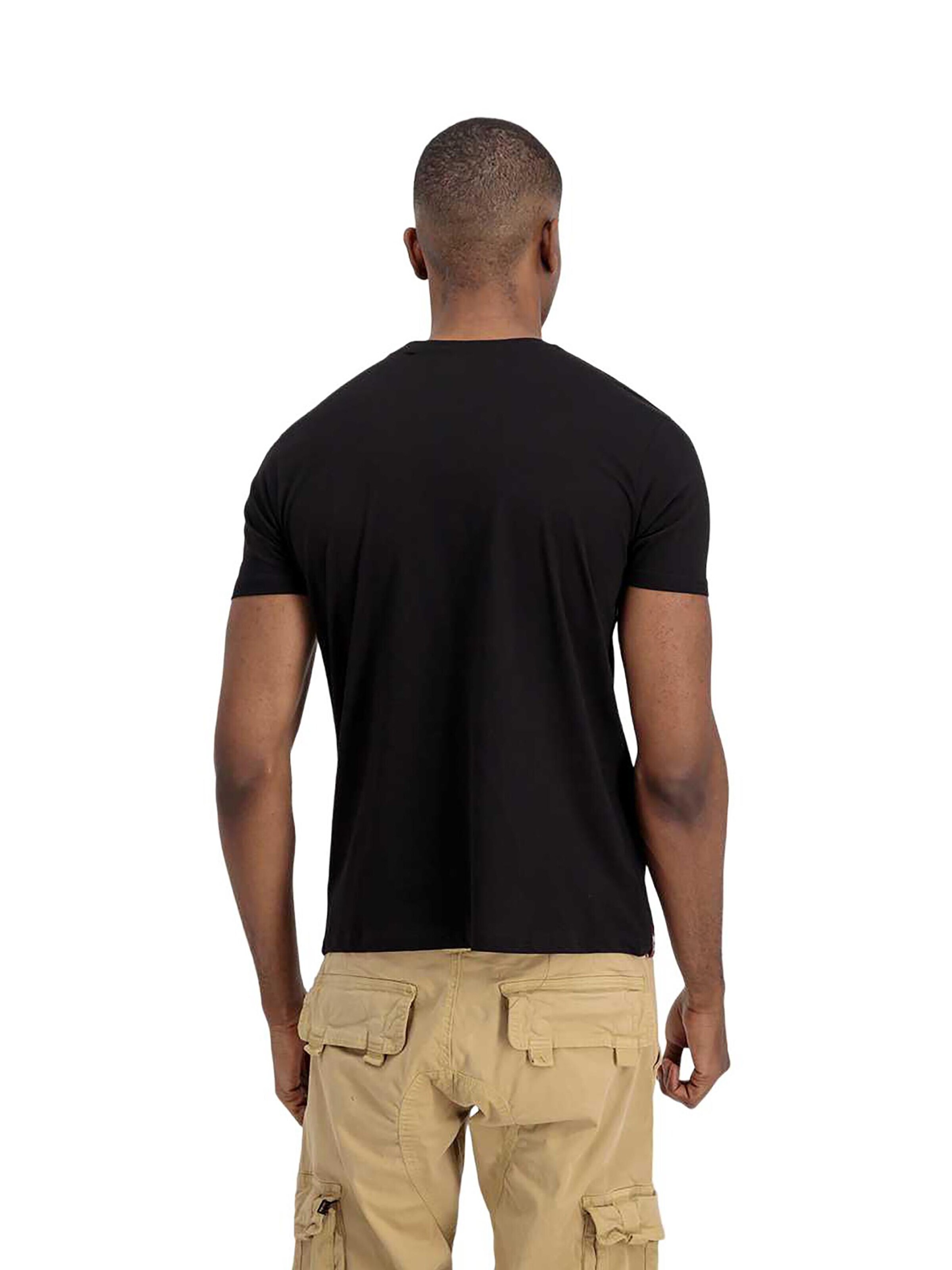 ALPHA INDUSTRIES Shirt‌‌ in Schwarz