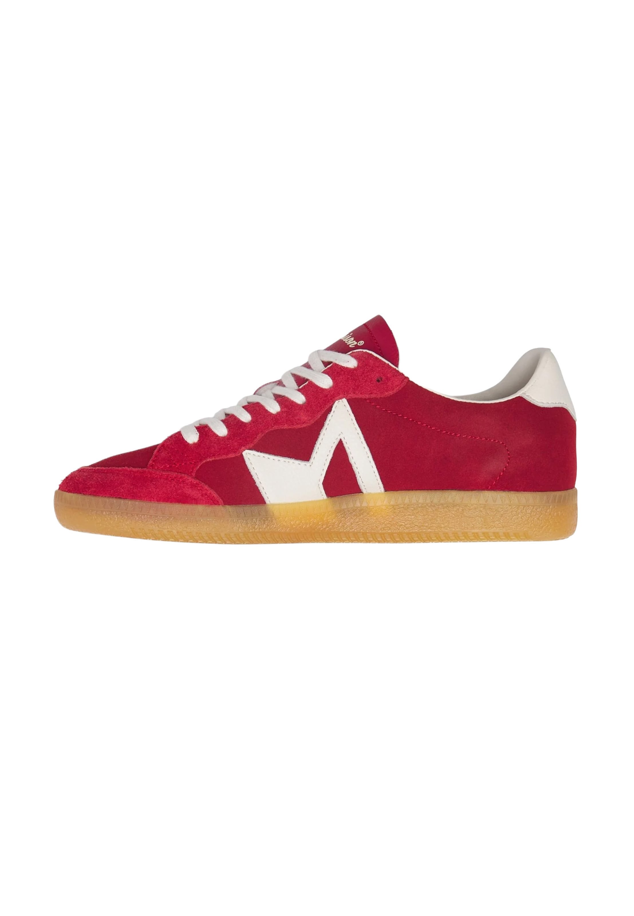 Morrison Platform trainers 'Moma' in Red: front