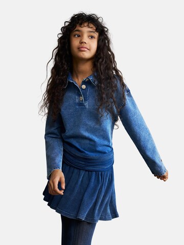 Desigual Jurk in Blauw: voorkant