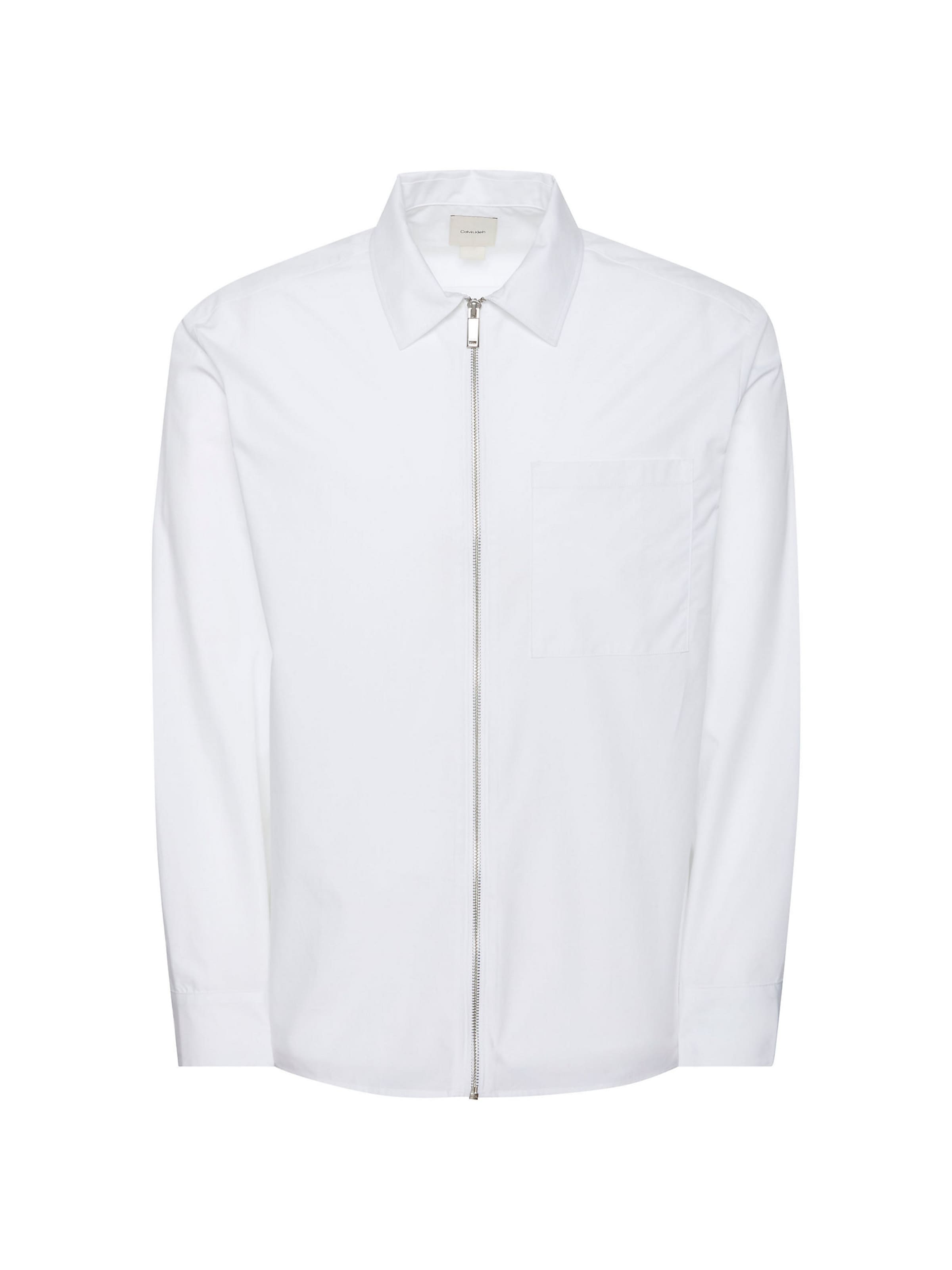 Calvin Klein Jeans Between-Season Jacket in White: front