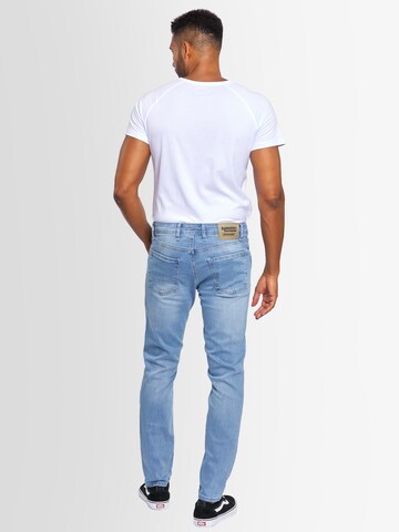 Alessandro Salvarini Slimfit Jeans 'AS170-AS174 ' in Blau