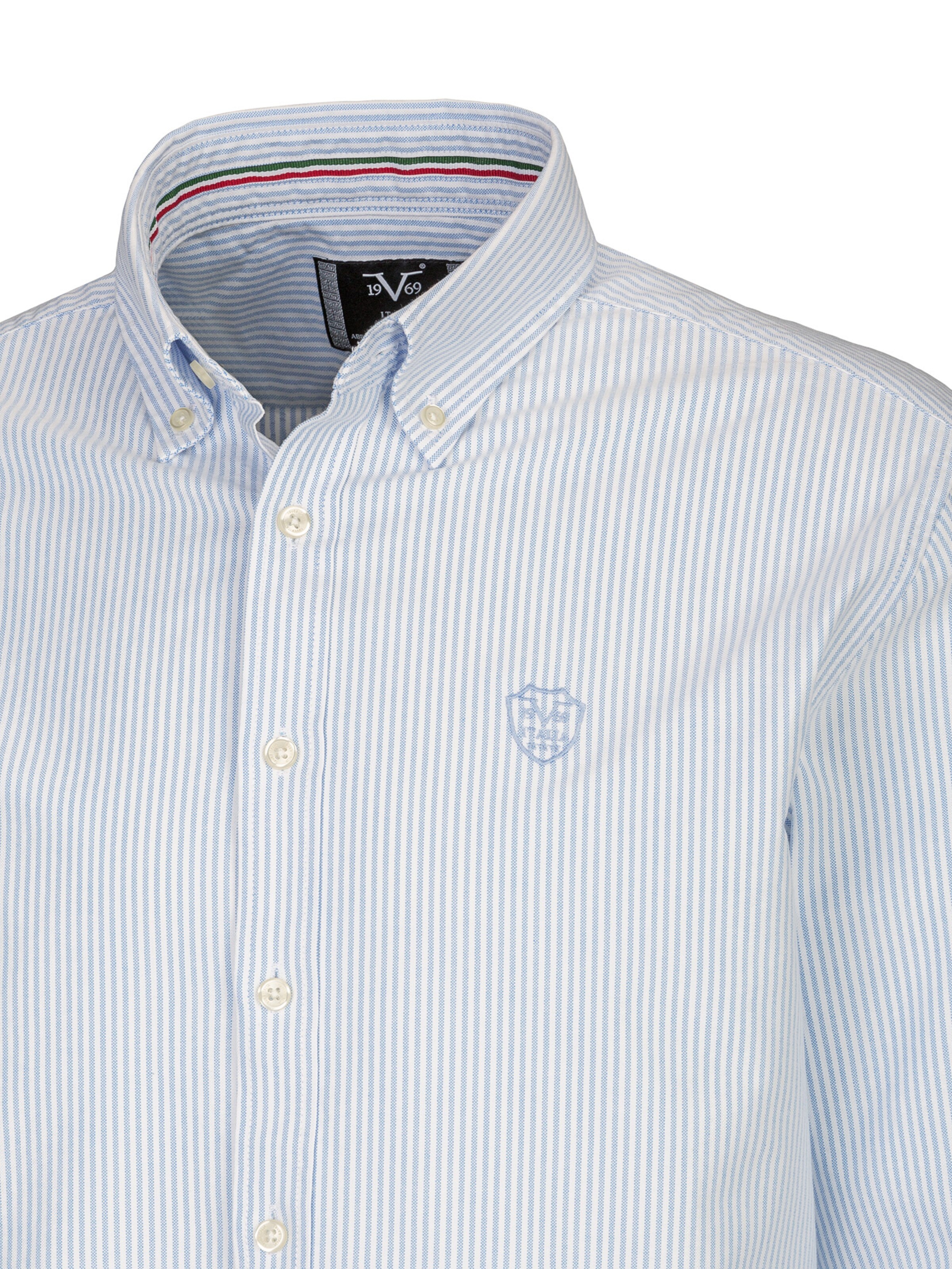 19V69 ITALIA Regular fit Πουκάμισο για το γραφείο 'Rocco' σε μπλε