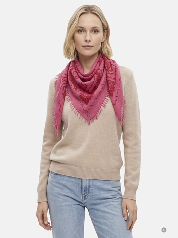 Foulard CODELLO en rose : devant