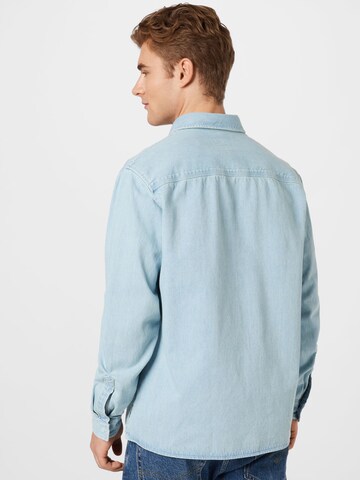 DIESEL Regular fit Button Up Shirt in Blue