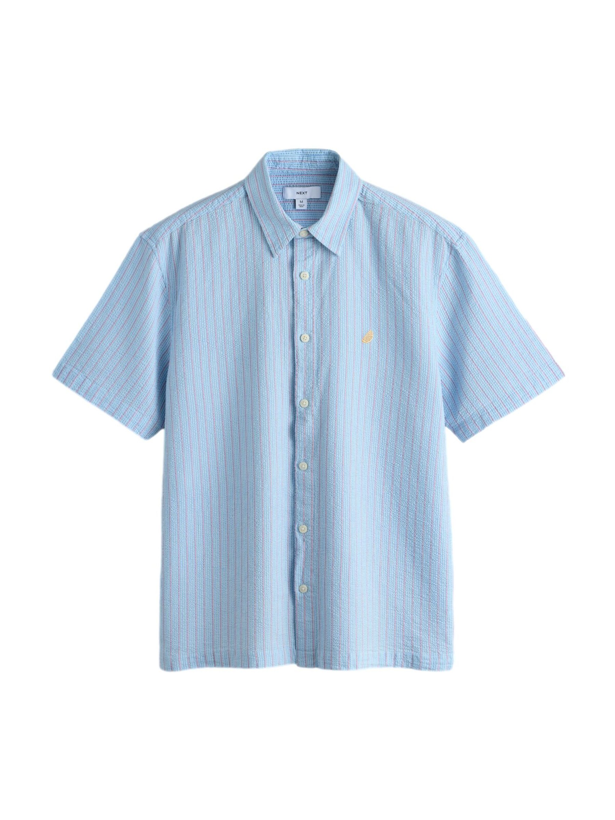 Next Regular Fit Skjorte i blå: forside