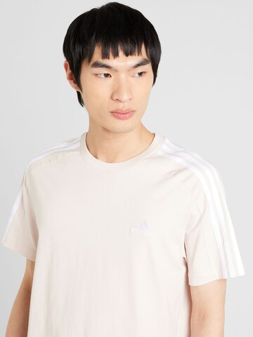 T-Shirt fonctionnel 'Essentials' ADIDAS SPORTSWEAR en beige